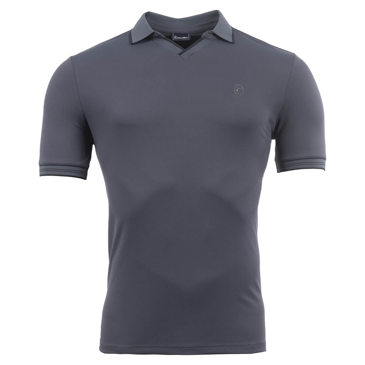 Cavallo Frido herre poloshirt | Shadow grey